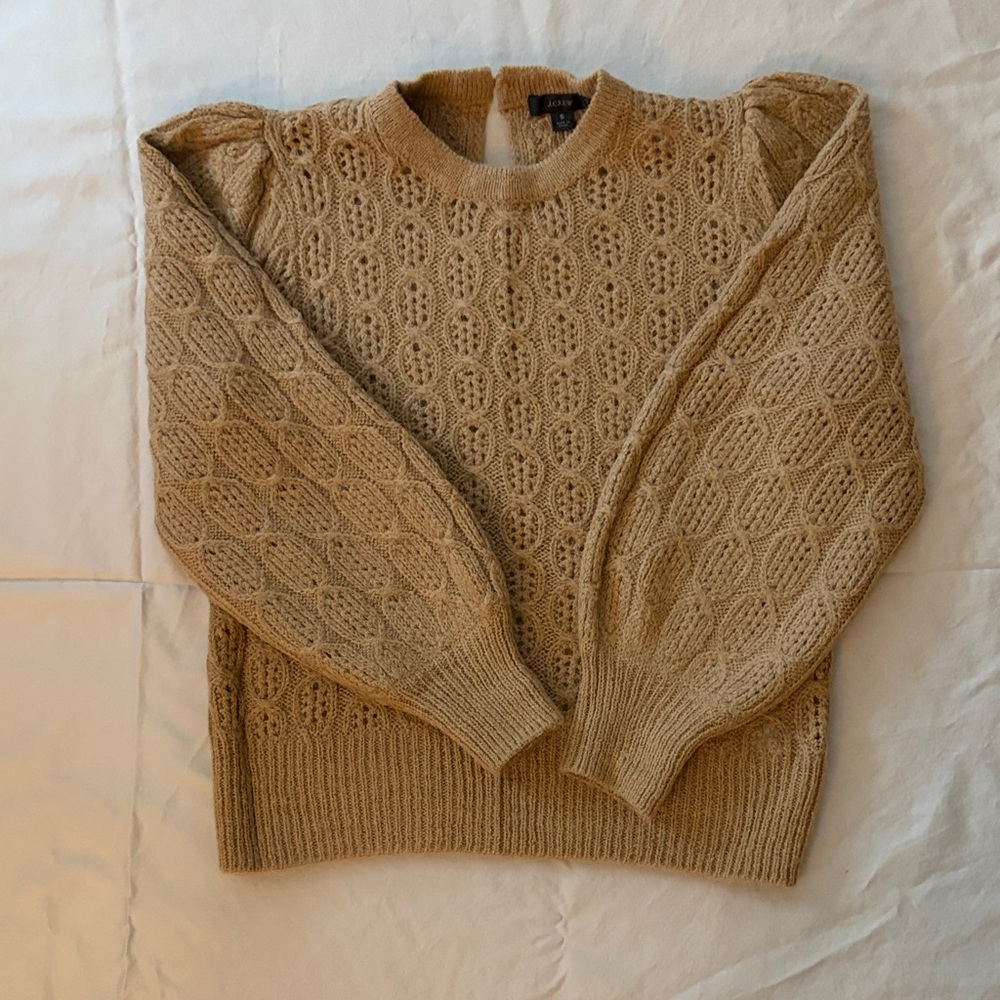 Cable Knit Sweater - J.Crew